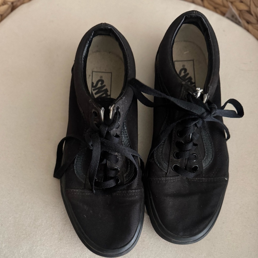 Vans Old Skool Blackout Women's Sneakers Size 8.5